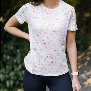 Zyia Splash Cloud Short Sleeve T Size  Medium